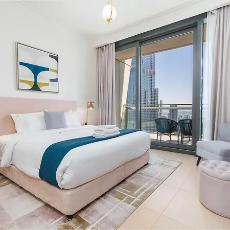 Vacay Lettings - Burj Vista High Floor Burj Khalifa & Fountain View Apartment Dubai Exterior photo