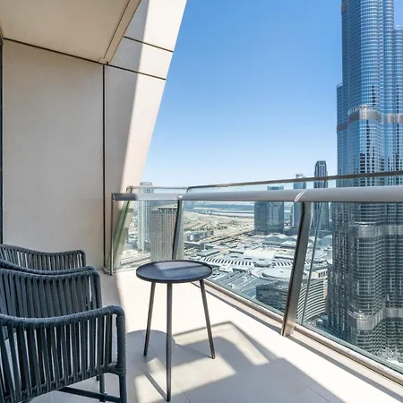 Vacay Lettings - Burj Vista High Floor Burj Khalifa & Fountain View Apartment Dubai Exterior photo